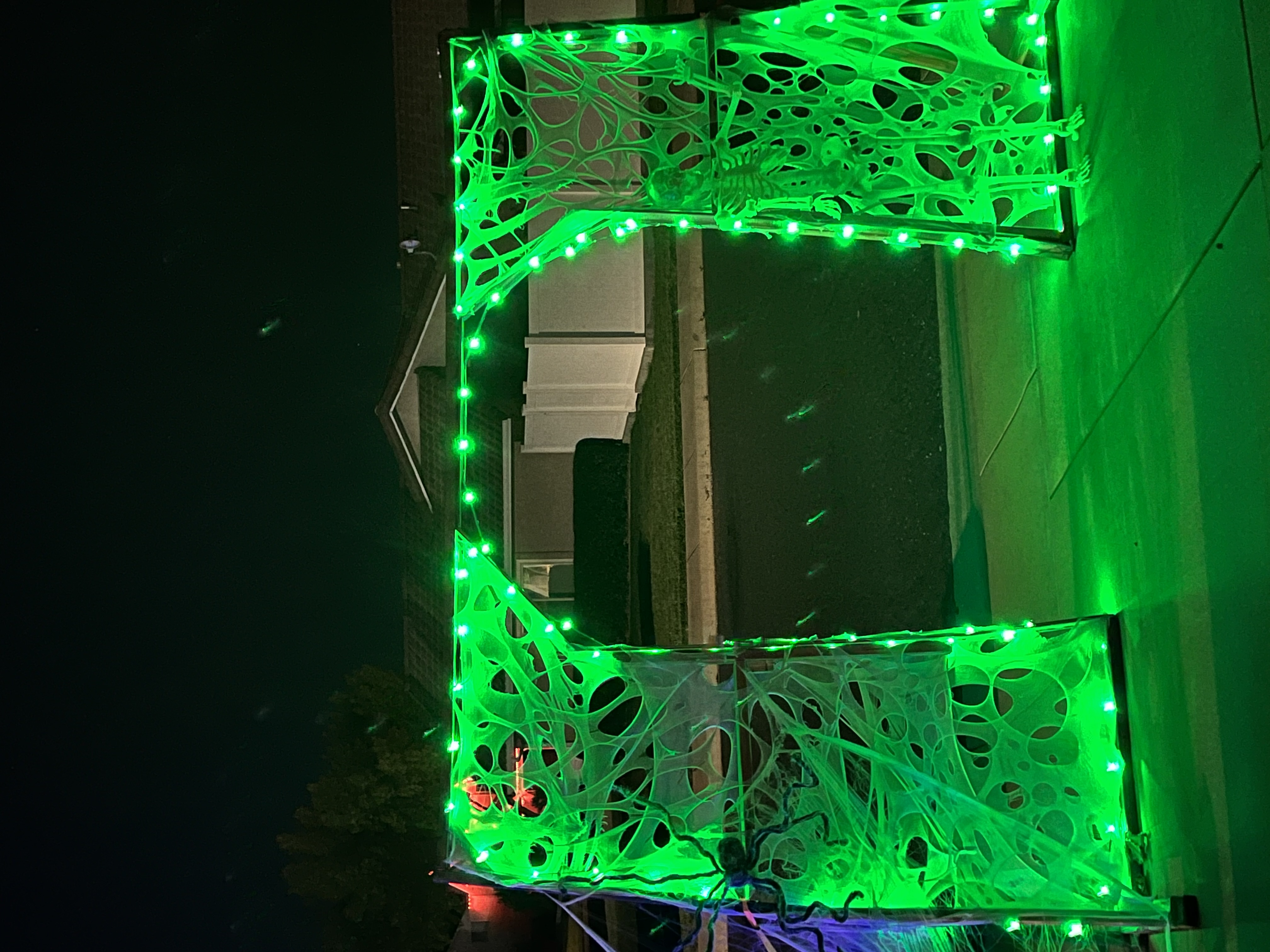 Homemade haunt entry arche